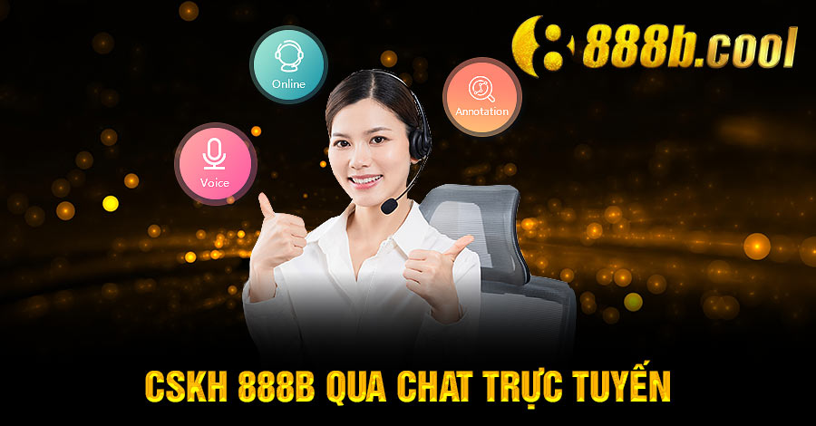 CSKH 888B qua chat trực tuyến